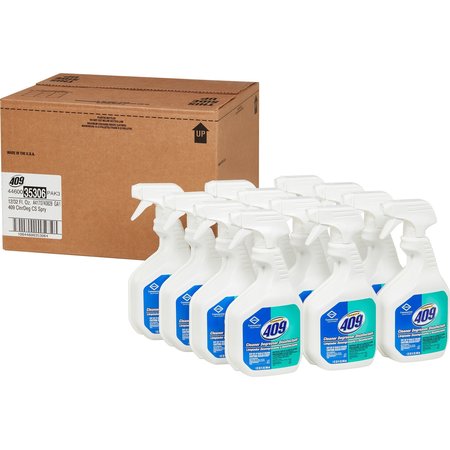CLOROX Formula 409 Cleaner Degreaser Disinfectant, 32 fl oz (1 quart) 12 PK CLO35306CT